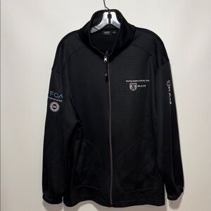 Black Performance Jacket for Men